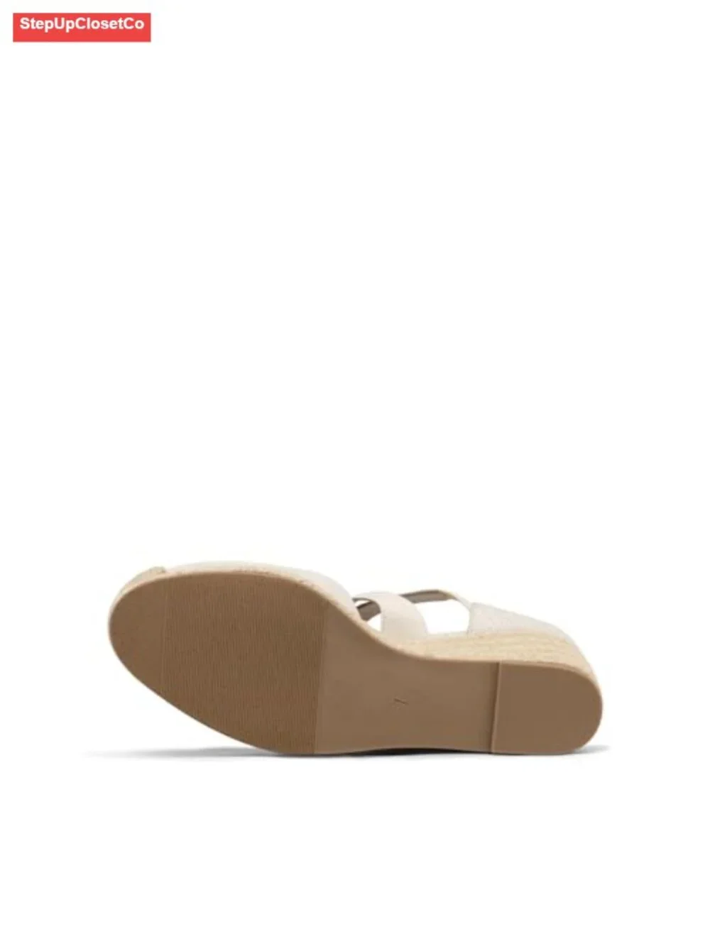 Espadrille Platform Wedges Slip On Elastic Criss Cross Straps Sandals Dressy